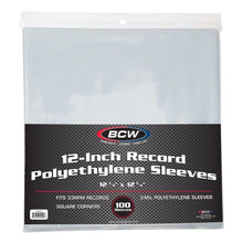 Cargar imagen en el visor de la galería, BCW: Outer Record Sleeves (100 pack)
